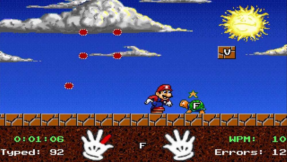 Mario Teaches Typing (MS-DOS 1991)