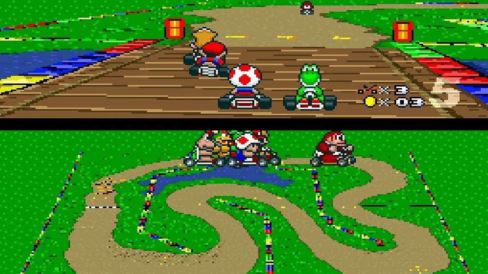 Super Mario Kart (Super Famicom 1992)