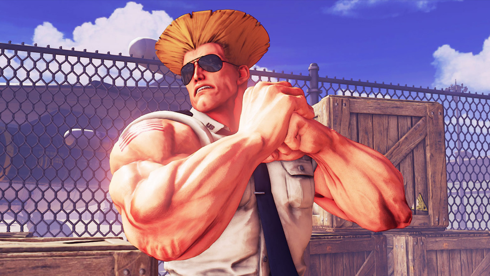 Guile จากเกม Street Fighter
