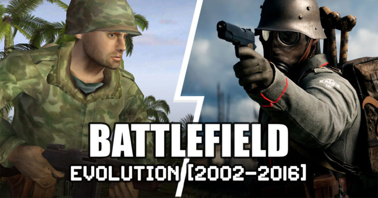 วิวัฒนาการ Battlefield ปี 2002 - 2016