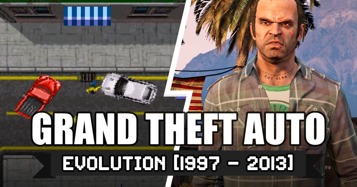 วิวัฒนาการ Grand Theft Auto (GTA) ปี 1997 - 2013