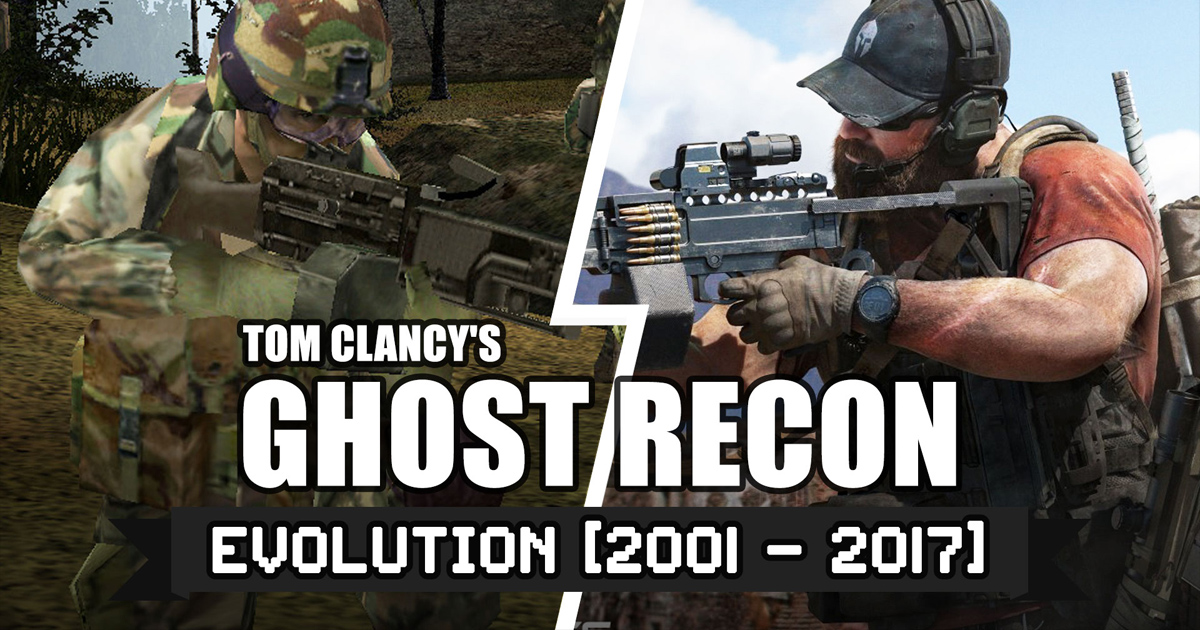 วิวัฒนาการ Tom Clancy's Ghost Recon ปี 2001 - 2017