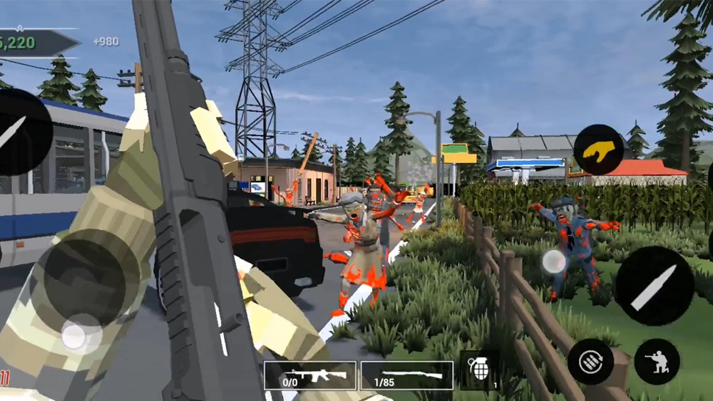 Deadly Land: First Person Zombie Shooter