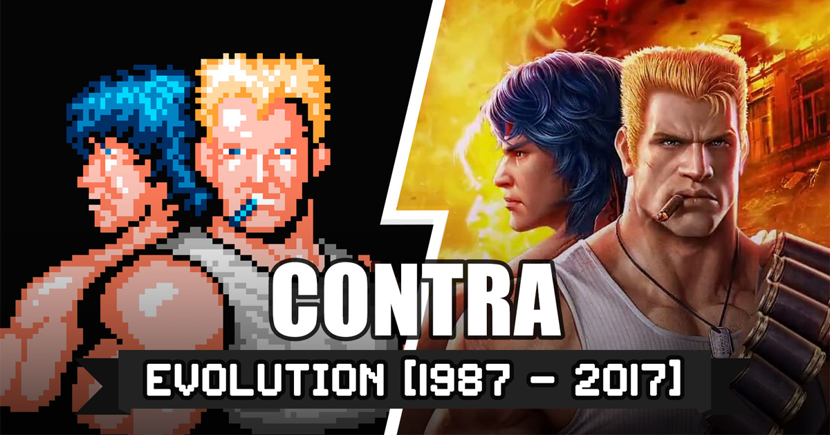 วิวัฒนาการ Contra ปี 1987 - 2017
