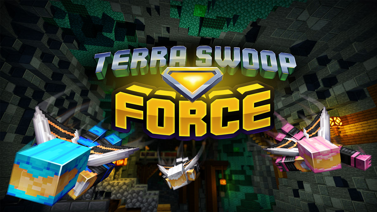 Minecraft แจกโหมดเกม Terra Swoop Force ให้ดาวน์โหลดฟรี