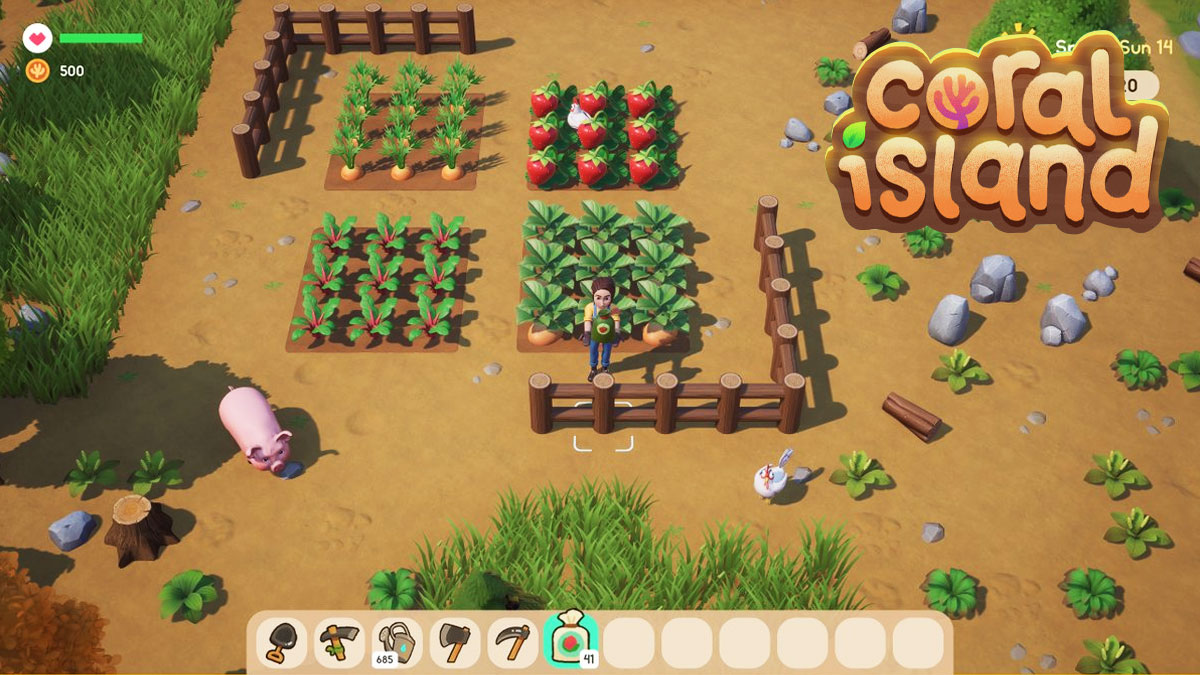 Coral Island เกม Simulation ปลูกผัก, ทำฟาร์ม, จีบหญิงคล้าย Stardew Valley