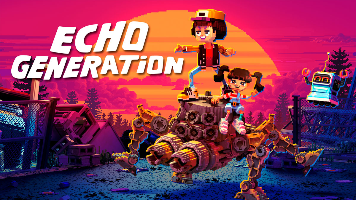 Echo Generation เกม Turn-Based Adventure ต่อสู้กับหุ่นยนต์ และสัตว์ประหลาดยุค 90